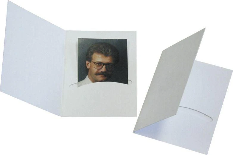 Nuotraukų rėmelis 1x100 Daiber Folders balti Profi-Line iki 4,5x6 cm