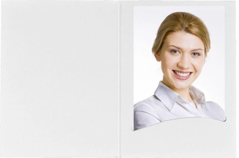 Nuotraukų rėmelis 1x100 Daiber Folders balti Profi-Line iki 7x10 cm