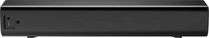 Namų kino sistema Creative Soundbar po monitoriumi Stage Air V2 juodos spalvos Bluetooth 5.3