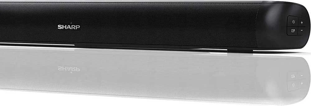 Namų kino sistema Sharp HT-SB107 2.0 Compact Soundbar televizoriui iki 32", HDMI ARC/CEC, Aux-in, Optinis, Bluetooth, 65cm, Blizgus Juodas | Sharp | Taip | Soundbar garsiakalbis | HT-SB107 | Blizgus Juodas | Ne | USB prievadas | AUX in |. Belaidė jungtis