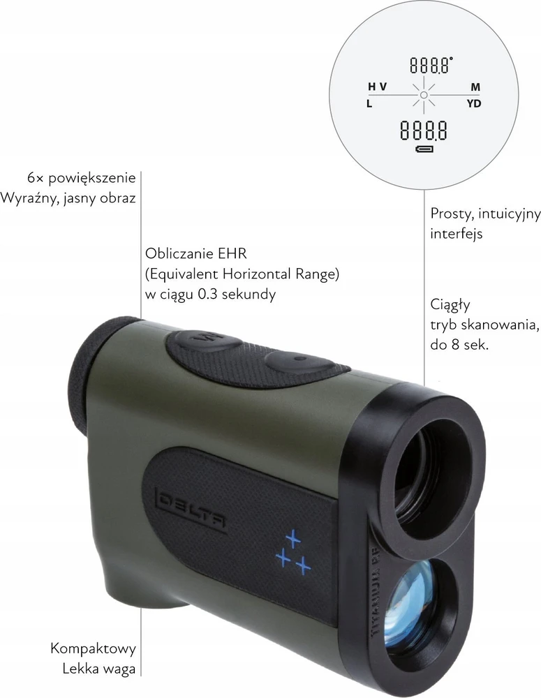 Deltaoptical Lazerinis tolimatis Delta Titanium RF-2000