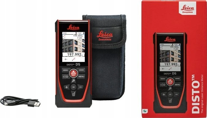 Leica Geosystems Lazerinis atstumų matuoklis Leica Disto D5