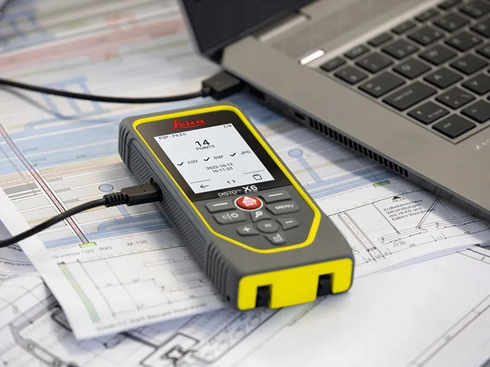 Leica Geosystems Lazerinis atstumų matuoklis Leica Disto X6 P2P