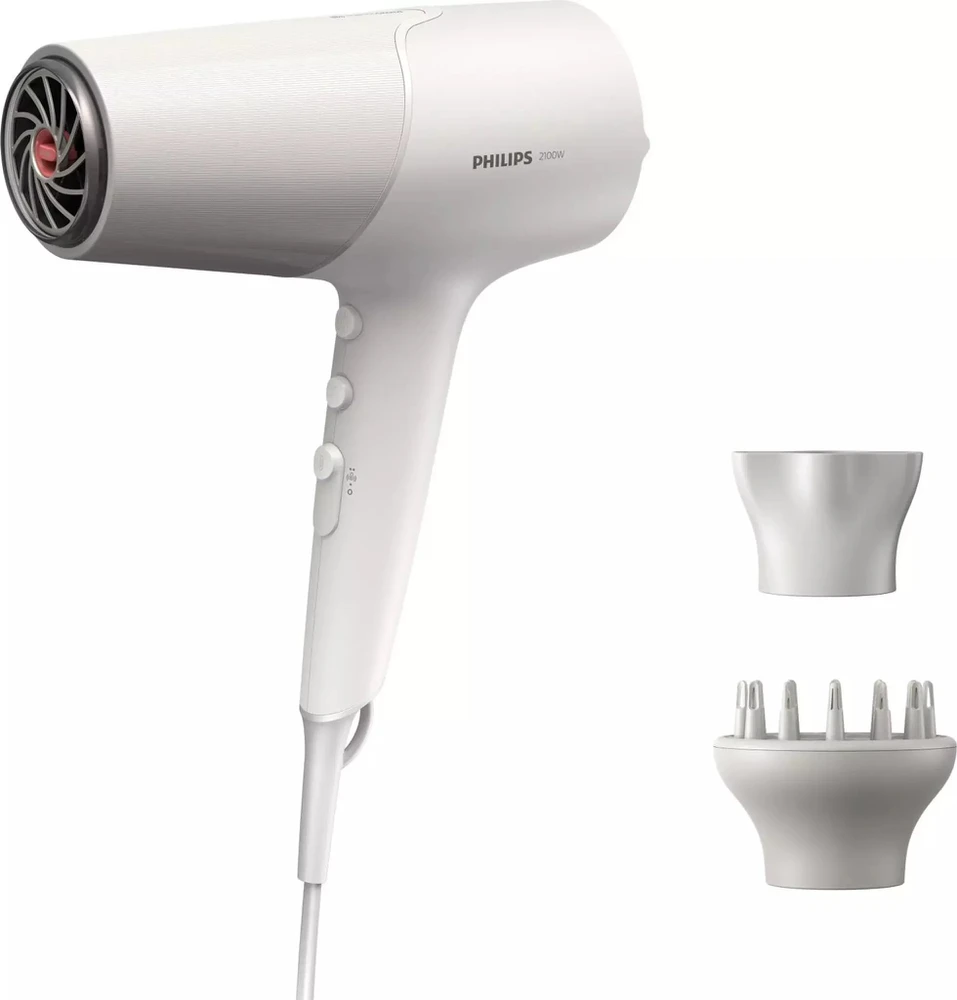 Philips 5000 series BHD501/20 plaukų džiovintuvas 2100 W Baltas