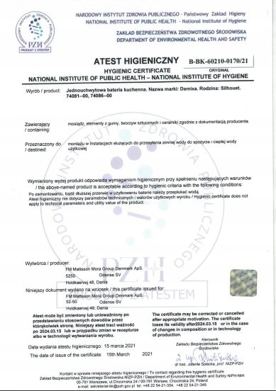 Termostatinė dušo sistema DAMIXA SILHOUET, juoda matinė