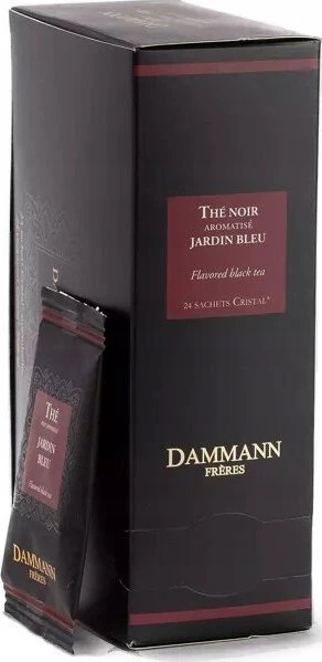 Juodas tea Dammann Frères Jardin Bleu, 24 pcs.