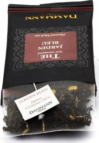 Juodas tea Dammann Frères Jardin Bleu, 24 pcs.