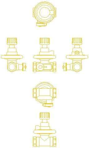 Danfoss ASV-P 15 balansēšanas vārsts i.v. DN15 Kvs 1.6