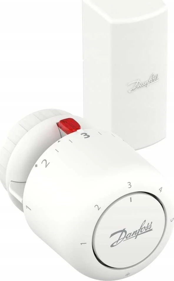 Termostatinė galva Danfoss Aero RA, 5-26 °C, distancinis daviklis iki 2m, dujinis užpildas ir pilno uždarymo funkcija