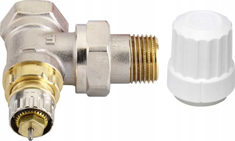 Danfoss Danfoss RA-IN radiatoriaus vožtuvas, normalus srautas, DN 15, kampinis, F 013G6583