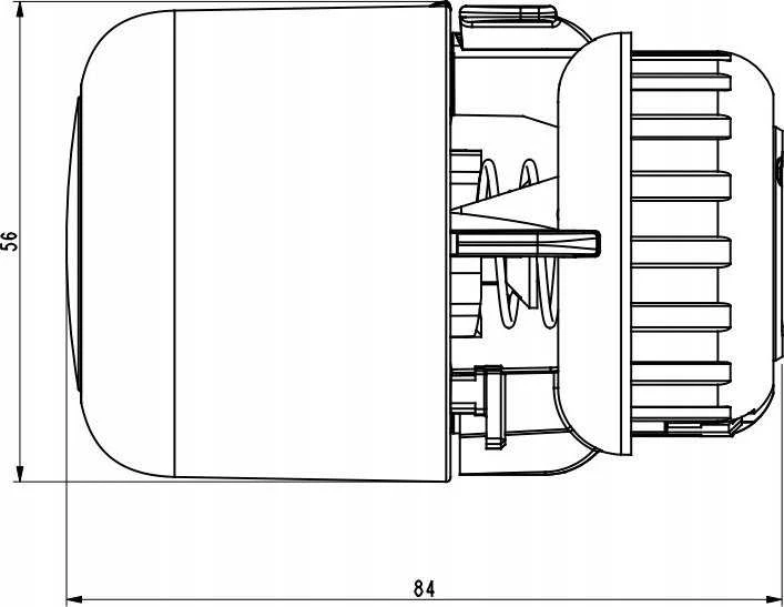 Danfoss iebūvēts sensors Aero, RA tipa vārstiem, pilnībā noslēdzams