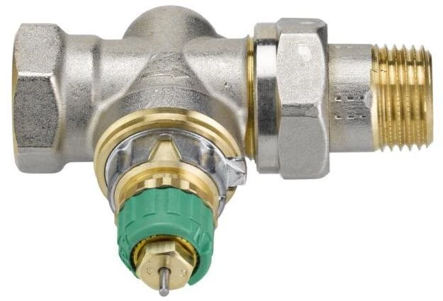 Dinaminis termostatinis ventilis Danfoss, RA-DV tiesus DN15