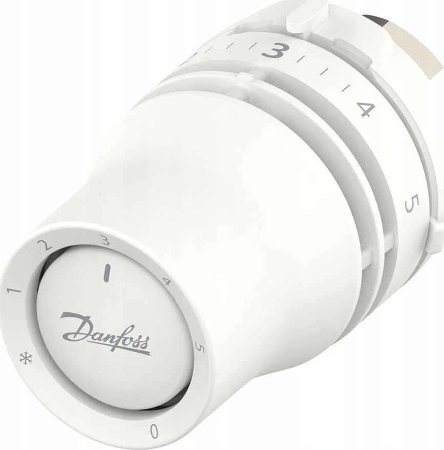 Termostatinė galva Danfoss Redia M30x1,5, 8-28 °C, skirta prijungimui prie apat. jungimo rad. Pilno uždarymo funkcija
