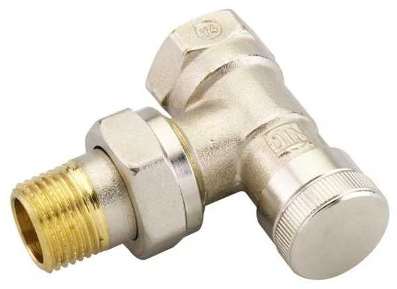 Danfoss RLV noslēgvārsts 1/2", leņķis ar noteci