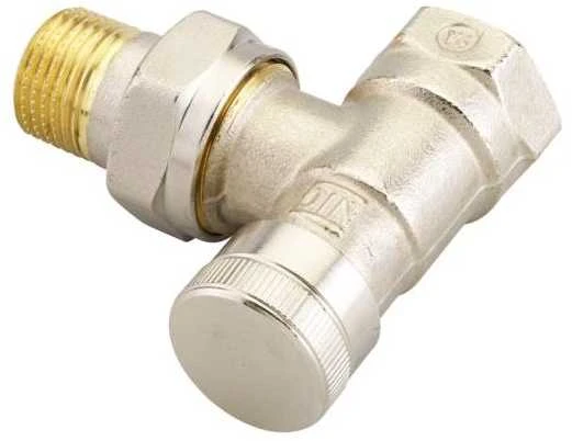 Danfoss RLV noslēgvārsts 1/2", leņķis ar noteci
