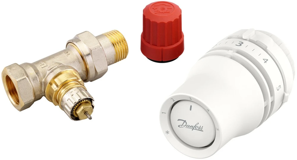 Danfoss Jutiklio rinkinys, RA-N, be RVL, DN 15, tiesus