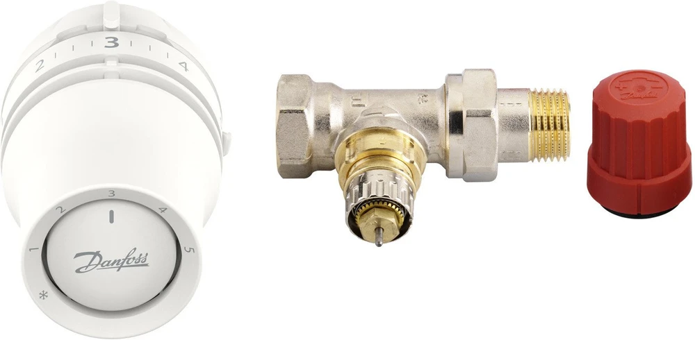 Danfoss Jutiklio rinkinys, RA-N, be RVL, DN 15, tiesus