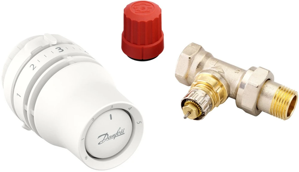 Danfoss Jutiklio rinkinys, RA-N, be RVL, DN 15, tiesus