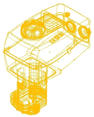Danfoss AME 435 motors sēžas vārstiem 24V, 7.5s/mm, 400N