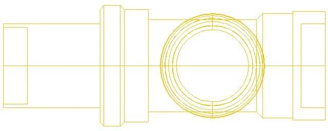 Balansinis ventilis Danfoss, RLV-S15 rankinis tiesus