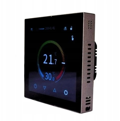 Termostatas Auraton OCTA, įleidžiamas, juoda, 5 – 35 °C