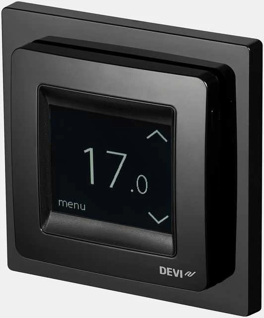 Danfoss Termostatas Devi Devireg, Touch, juoda