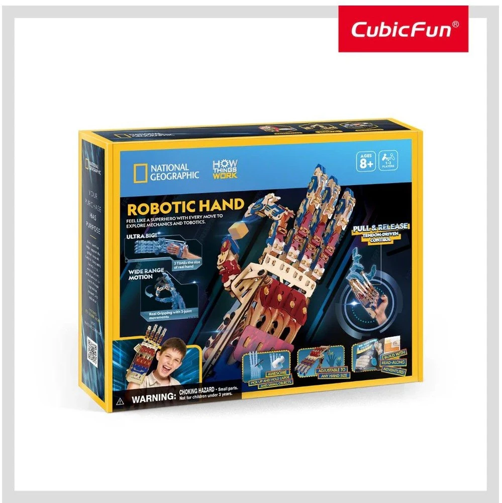 Dėlionė Dante Cubic Fun 3D galvosūkis NationGeogr RobotyczRęka 11332