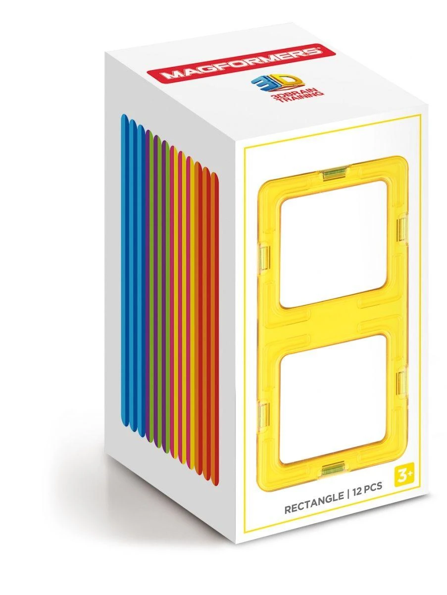 Magformers Rectangle 12PC Rinkinys rinkinys