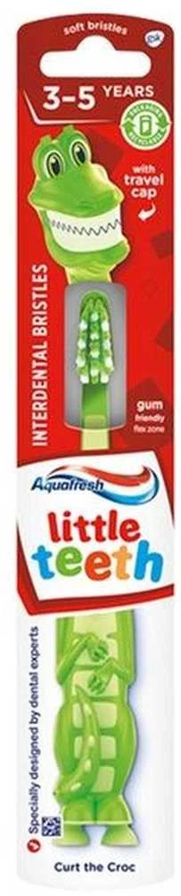AQUAFRESH dantų šepetėlis 3-5 metų vaikams - Maži dantukai