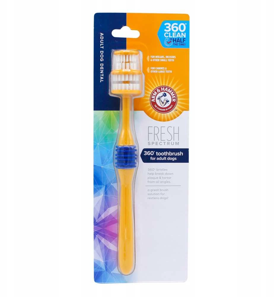 DANTŲ ŠEPETĖLIS „ARM AND HAMMER 360“ SUAUGUSIEMS, VIDUTINIS