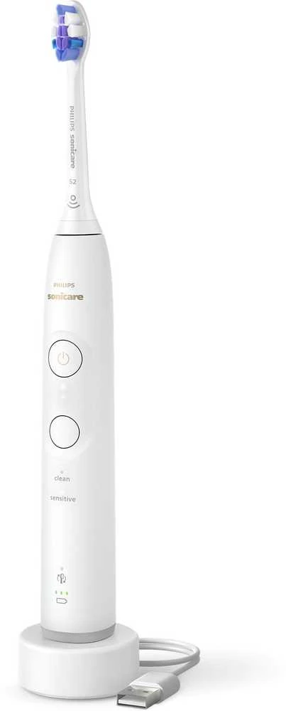 Elektrinis dantų šepetėlis Philips Sonicare Serija 6100 HX7400/01, Baltas