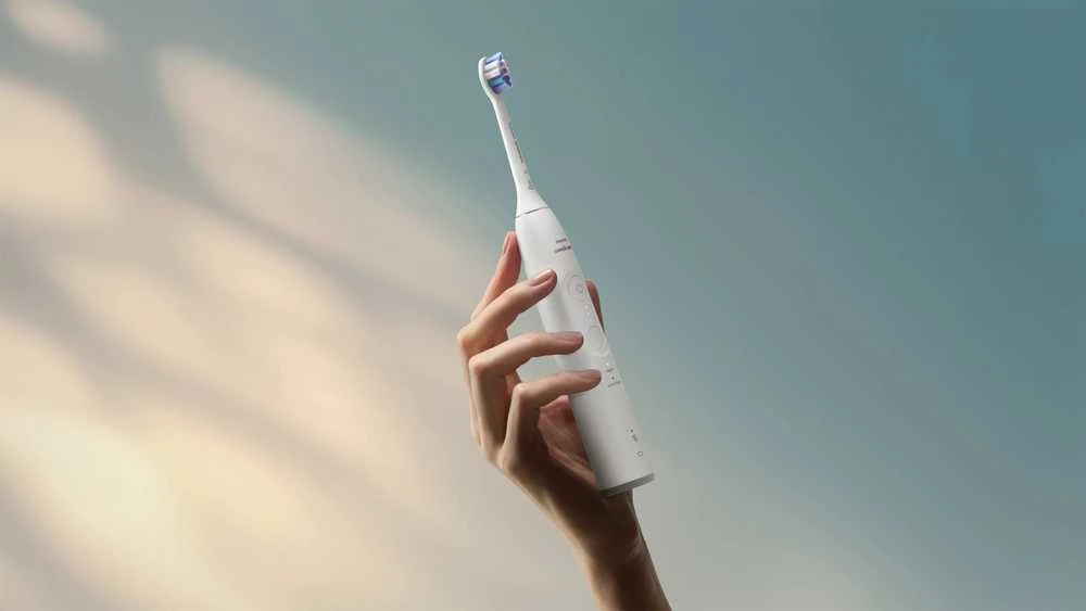 Elektrinis dantų šepetėlis Philips Sonicare Serija 6100 HX7400/01, Baltas