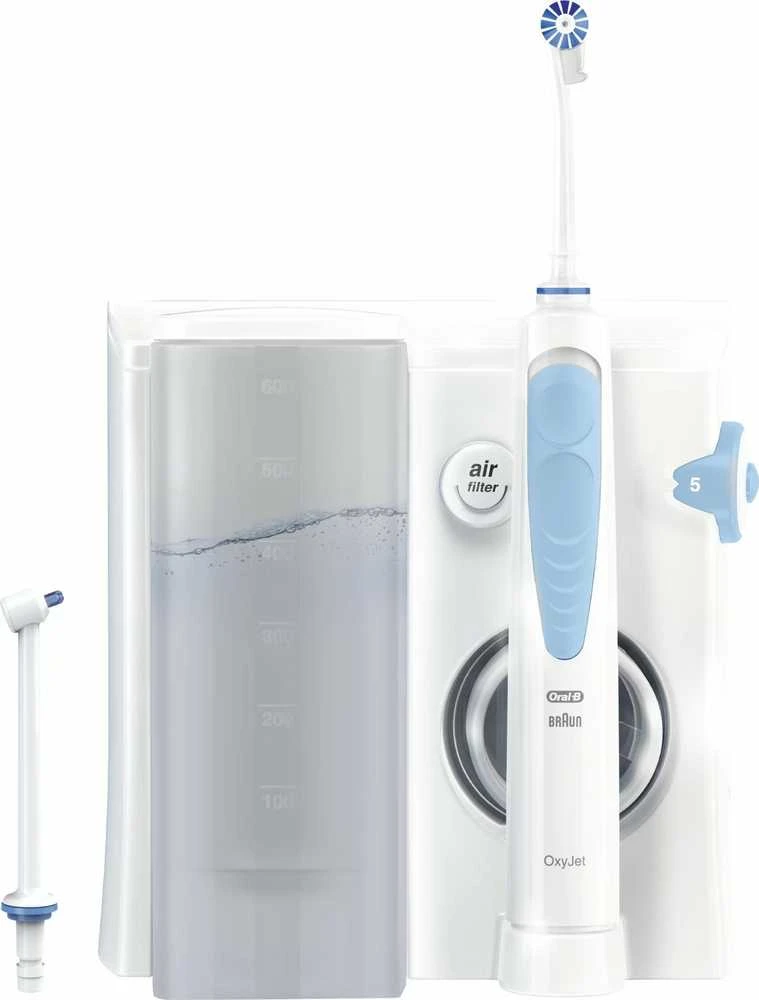 Oral-B Dental Irrigator | OxyJet MD20 | 600 ml | Number of galvutės 2 | Baltas