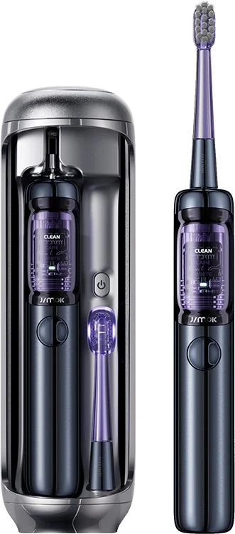 Dantų šepetėlis Šepetėlis Jimok Jimok J6 Capsule Mėlyna Sonic šepetėlis + 4 antgaliai