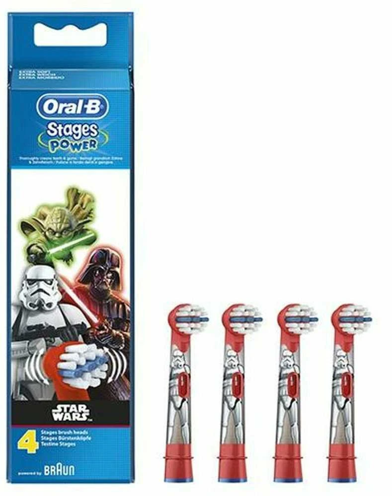 Oral-B Kids Star Wars šepetėlių galvutės 4 vnt.