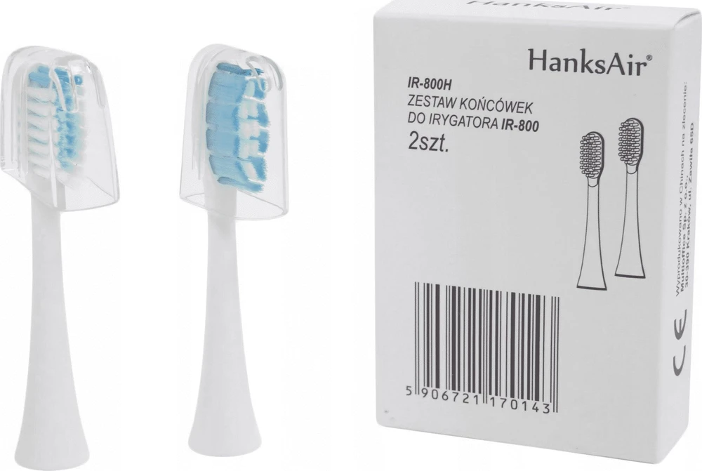 Antgalis Hanks Air šepetėliui IR-800 2 vnt.