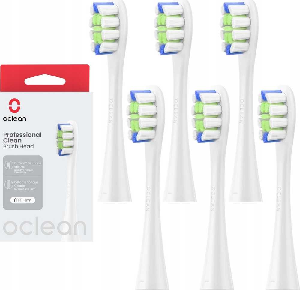 Dantų šepetėlio galvutė Oclean P1C1 W06, 6 vnt.