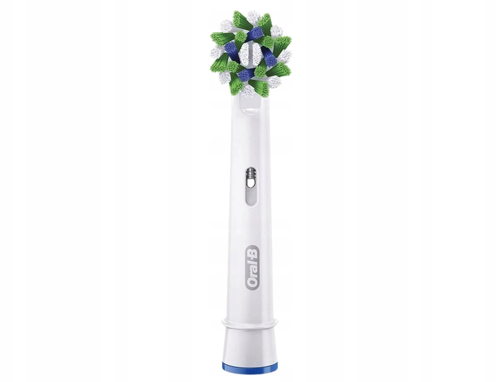 Oral-B CrossAction šepetėlio galvutė artimu kampu