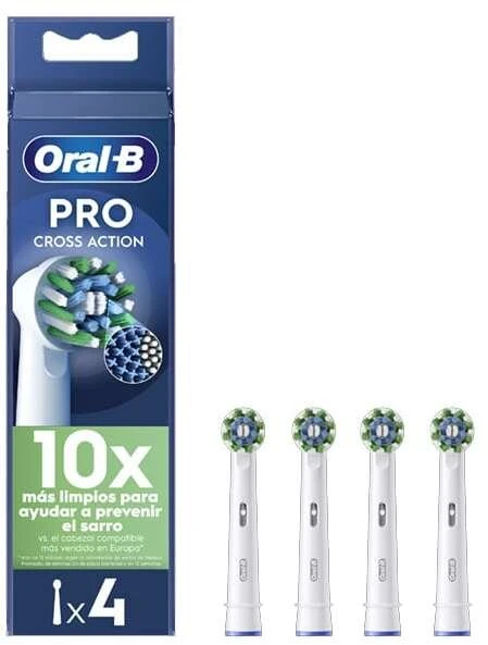 Dantų šepetėlis ORALB Oral-B EB50RX-4 Cross Action Pro Baltas