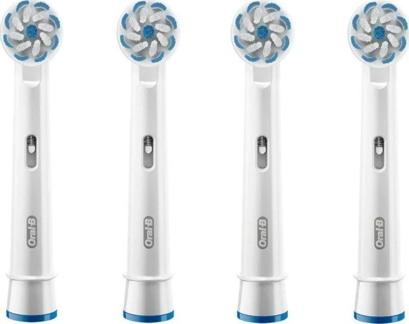 EB60-4 Braun Oral-B SENSI Labai labai plonos Elektrinio Dantų Šepetėlio Galvutės