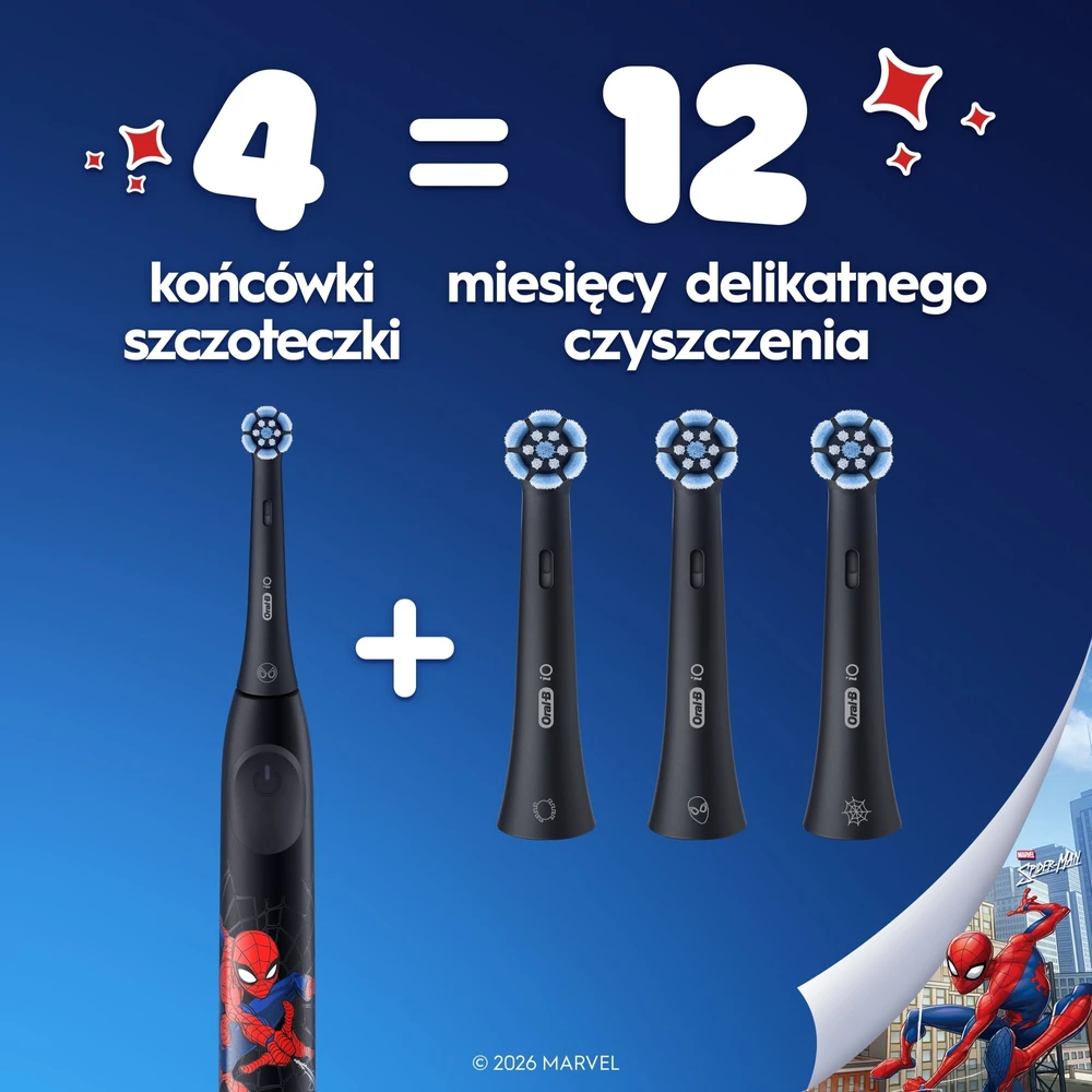 Dantų šepetėlio galvutė Oral-B IO RB SBKF-4, 4 vnt.