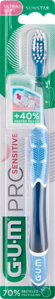 GUM Sensitive Pro 510 dantų šepetėlis pakuotėje