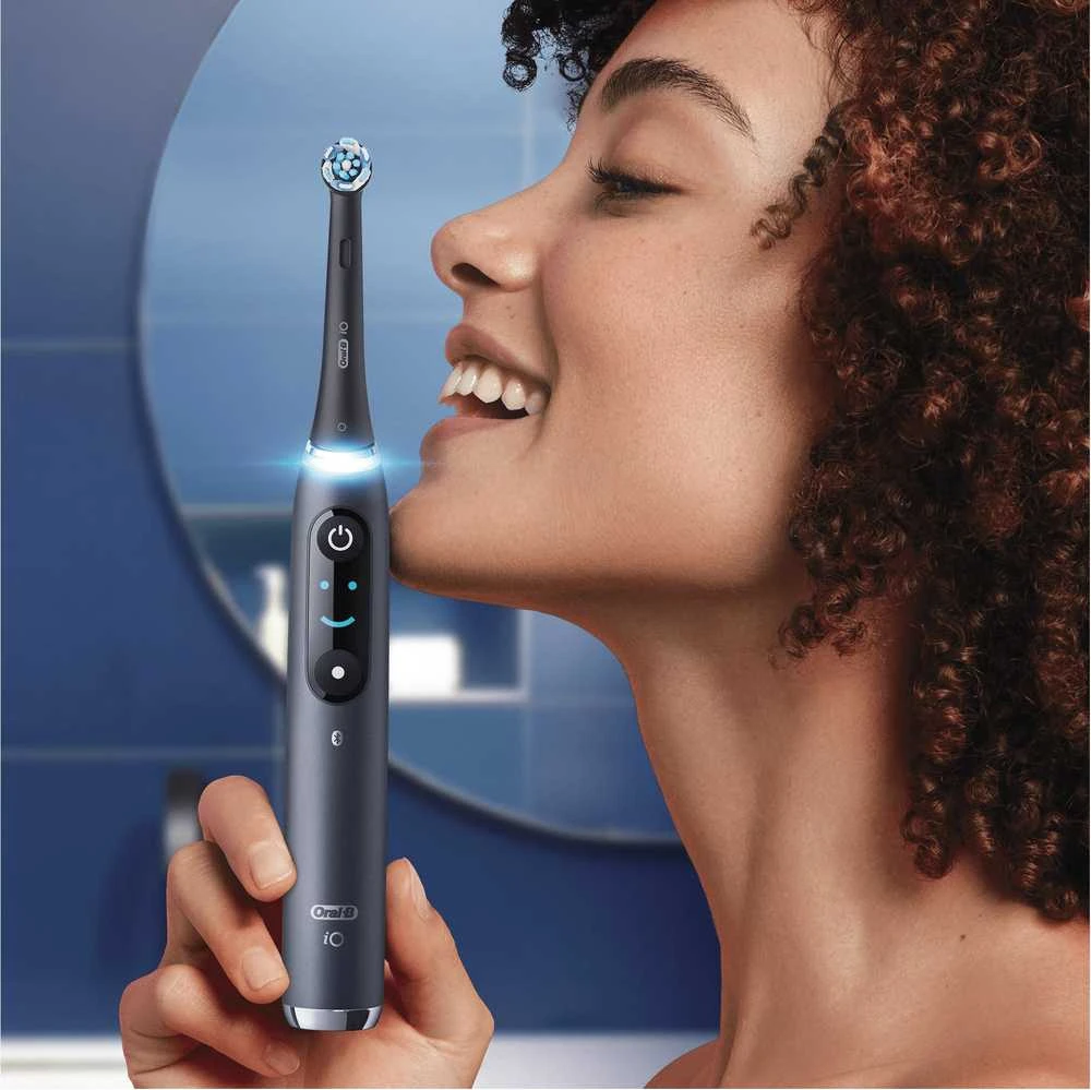 Dantų šepetėlis Braun Oral-B iO 9 Duo juoda/rožinė