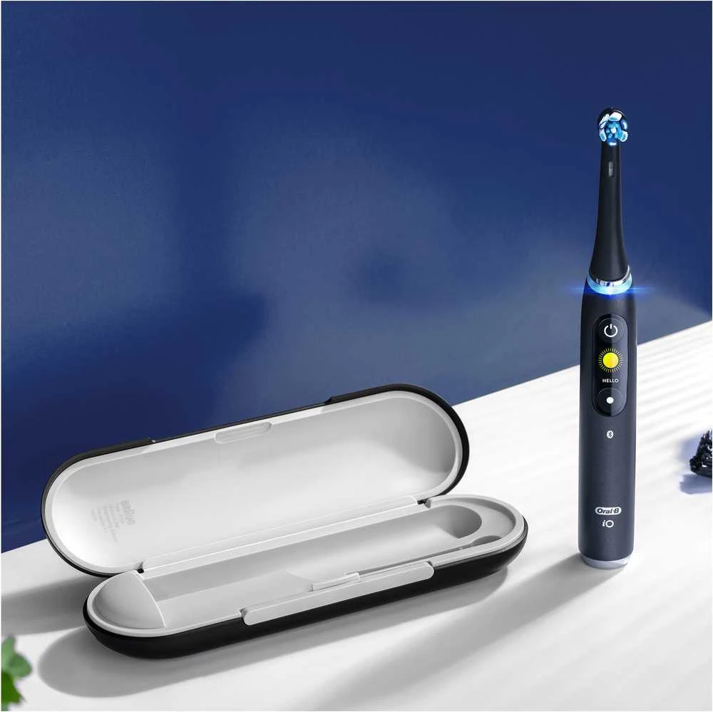 Dantų šepetėlis Braun Oral-B iO 9 Duo juoda/rožinė
