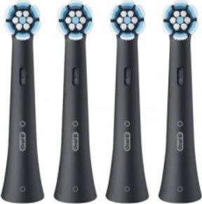 Oral-B iO juodos keičiamos galvutės, 4 vnt.