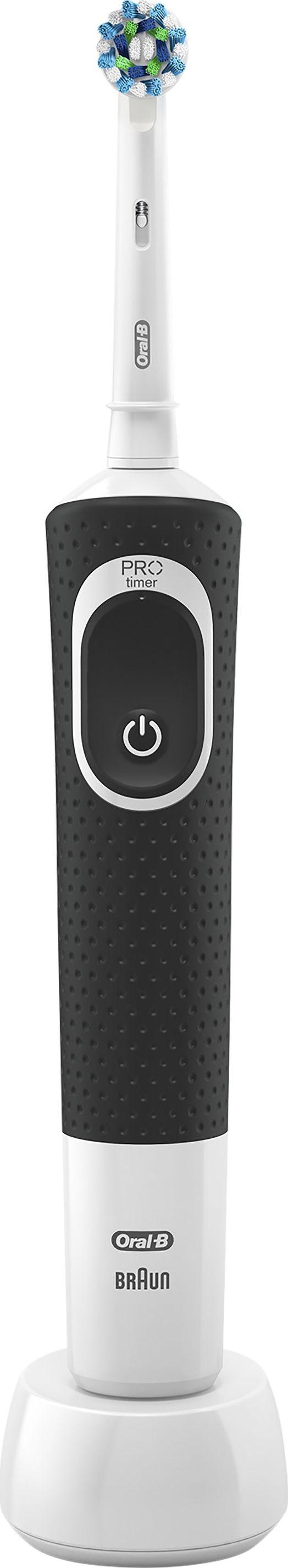 Braun Oral-B Vitality 80312499 elektrinis dantų šepetėlis Suaugusiems Besisukantis vibruojantis dantų šepetėlis Juoda, Balta