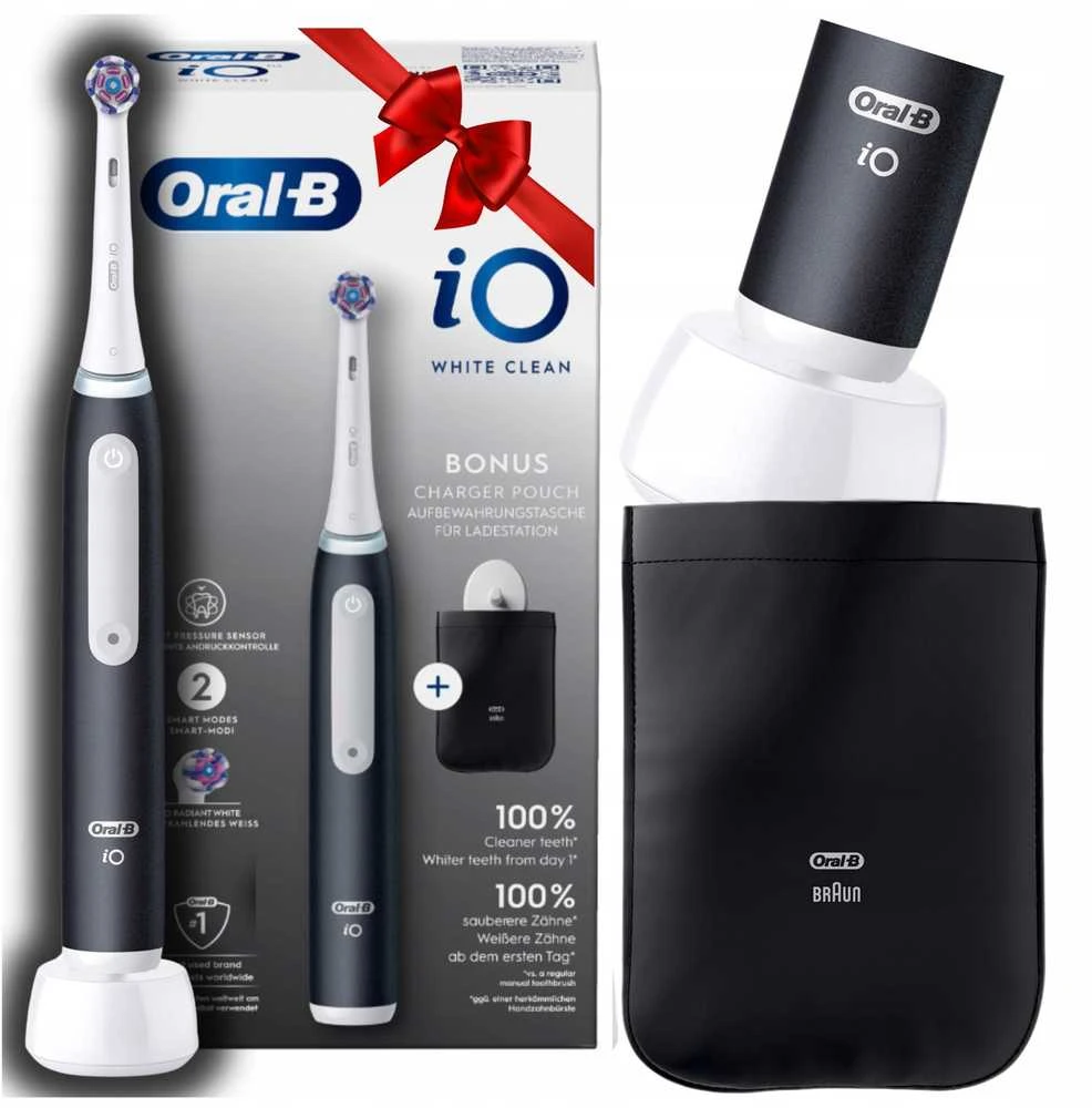 Dantų šepetėlis Oral-B iO 3 Baltas Clean juoda