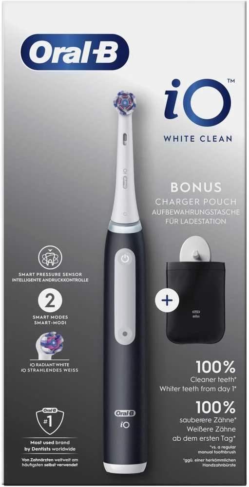 Dantų šepetėlis Oral-B iO 3 Baltas Clean juoda
