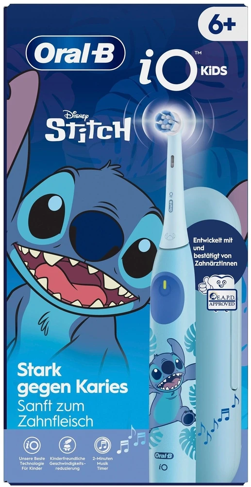 Elektrinis dantų šepetėlis Oral-B IOS2K.1I9.K STITCH, mėlyna