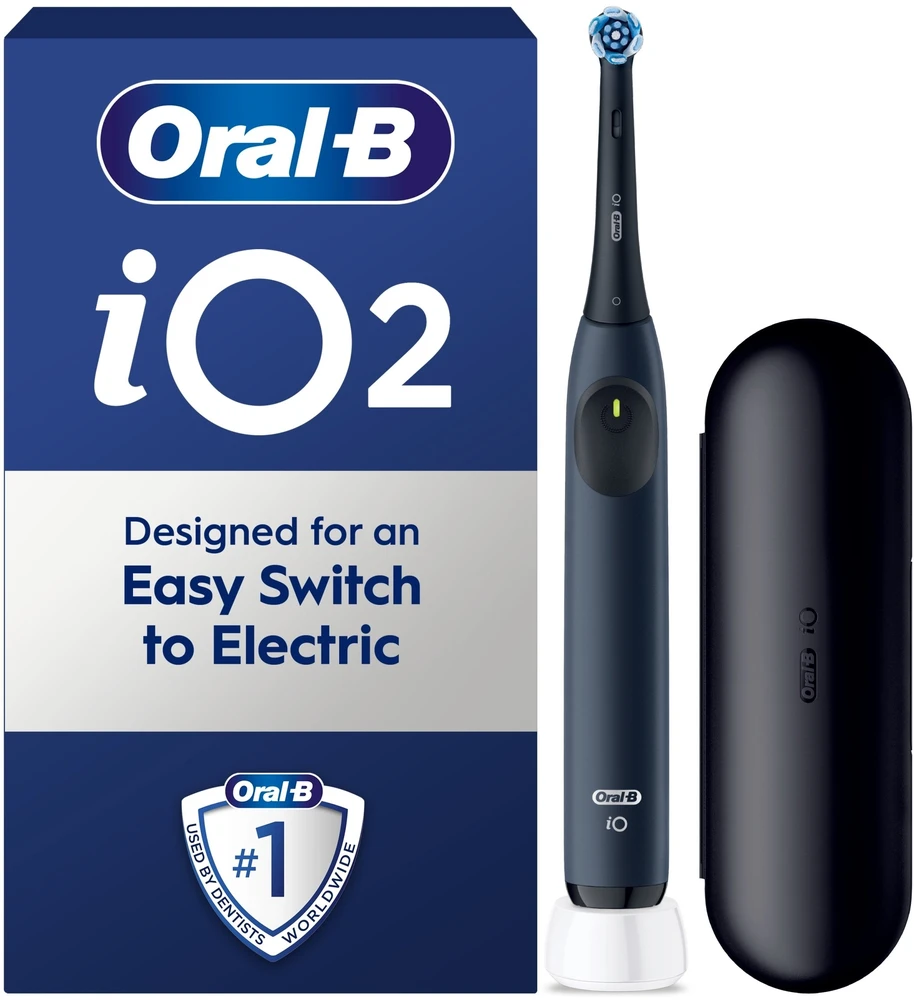Dantų šepetėlis Oral-B iO 2 Ocean Mėlyna + Dėklas mėlyna